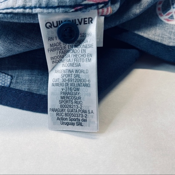 Quiksilver XL CASUAL BUTTON DOWN - Picture 3 of 7